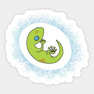 Baby Gecko Sticker